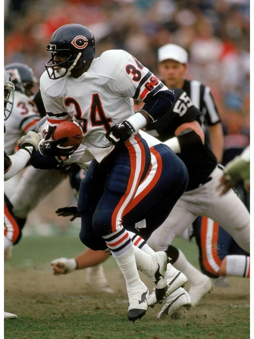 Reebok Chicago Bears Walter Payton #34 Stitched Jersey Size Small